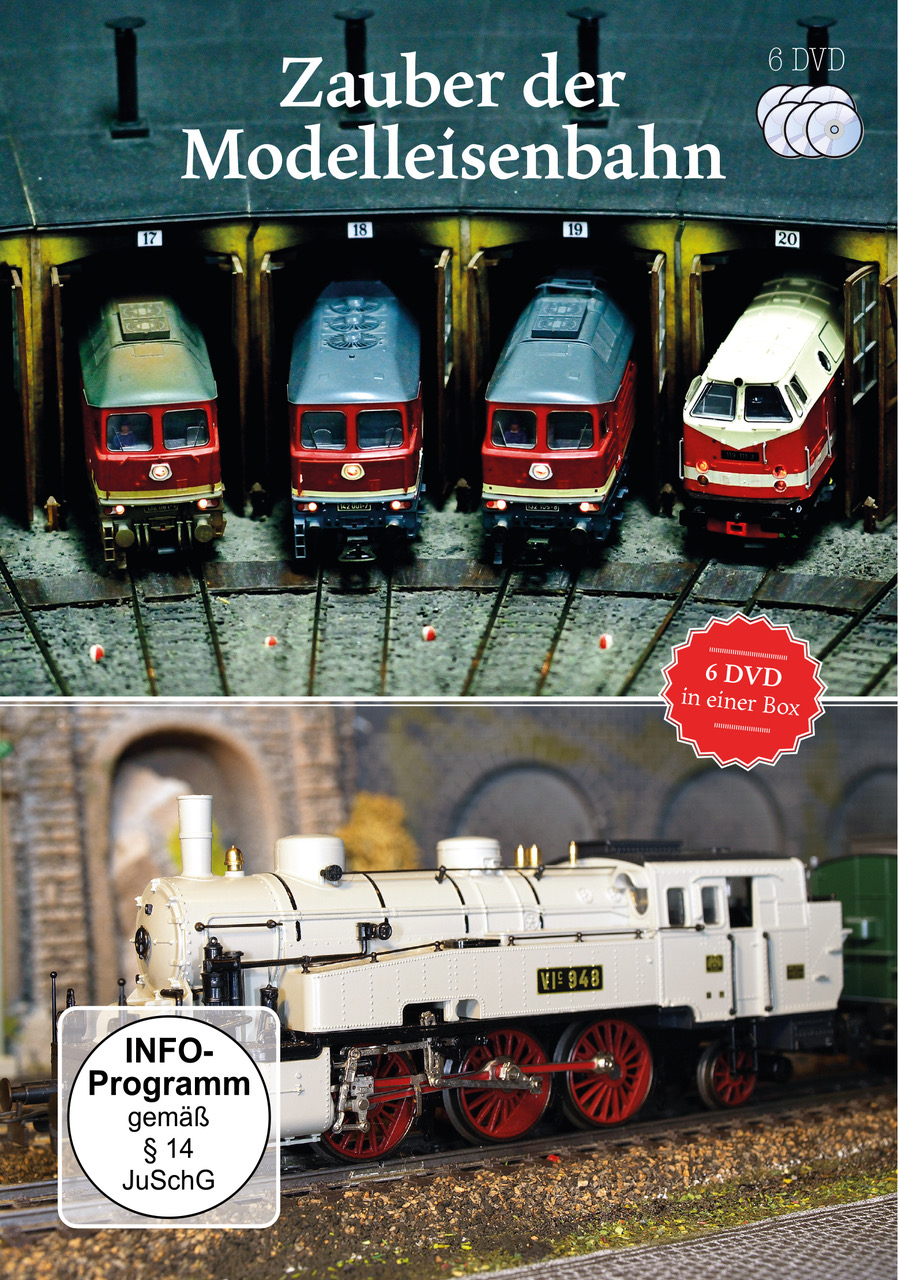 Romantik der Eisenbahn - Zauber der Modelleisenbahn 6 DVD Box (Bild für) Romantik der Eisenbahn - Zauber der Modelleisenbahn 6 DVD Box